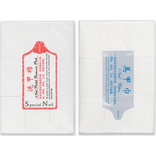 400/600pcs Gel Nail Polish Remover Pads Nail Wipes Manicure Cotton Cleaning Varnish Nail Art Tool Soak Off Lint Free Napkins