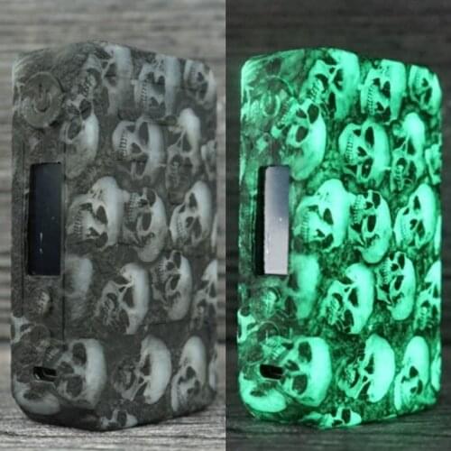 Silicone case for VOOPOO Drag 2 177W skull texture skin protect cover rubber sleeve fit drag2 skull 177