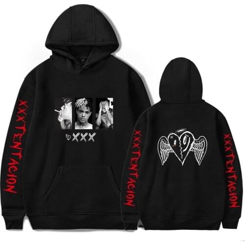 Sidno Xxxtentacion Hoodies Men Sweatshirt Rapper Xxxtentacion RIP Revenge Hip Hop Hoodie Sweatshirts Women Girls Male Hooded