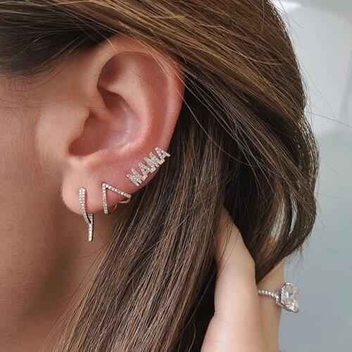 Summer New Korean 925 Sterling Hollow Love Heart Stud Earrings for Women Romantic Shining CZ Cute Fashion Girl Ear Jewelry Gifts