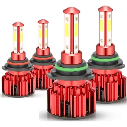 2PCS Super Bright H7 H11 H4 H1 4300K 6000K Car Lights Universal Mini LED Car Headlight Bulbs 80W 20000LM Automobile Headlamp