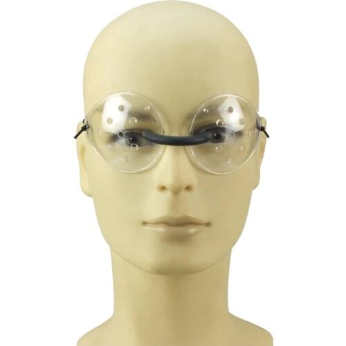 2pcs Porous plastic transparent eye mask glass Binocular surgery protection after ophthalmic surgery eye goggle eye sheild