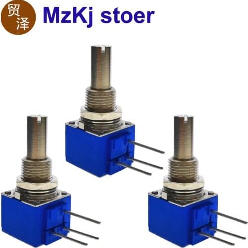 3PCS 5K 25K 2W New Original USA Single-Unit Rotary Potentiometer 81A1AB28A17
