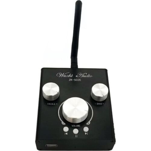 Digital 100W Bluetooth-compatible Amplifier Board Amp Module Technique Dual DC5-24V AUX USB Dual Channel TPA3116