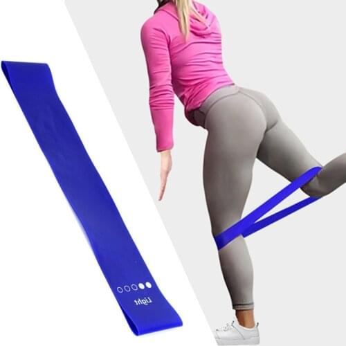 5pcs Pilates Booty Bands Yoga Sport Elastic Exercise TPE Fitness Resistance Belt Women Yoga Gym Energy Small Decor