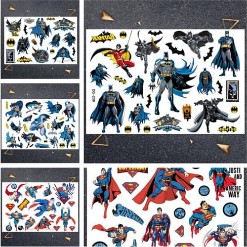 Hasbro Child doctor sticker Children Cartoon Temporary Tattoo Sticker For Boys Cartoon Toys Waterproof Party Kids Gift