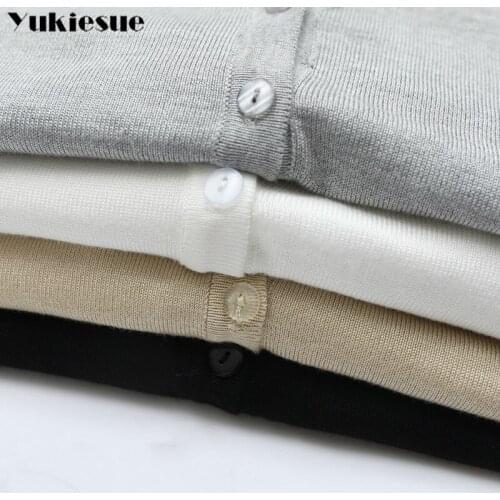 New Spring Autumn Women Cardigans Sweater 2020 Fashion Slim Ladies Knitted Sweater Female Casual V-neck Sweaters Pull Femme Tops