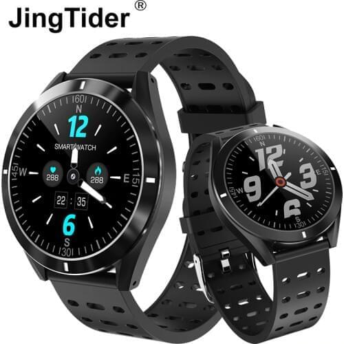 JingTider P6 Heart Rate Monitor Smart Watch IP67 Waterproof Fitness Activity Tracker Sport Smart Bracelet 1.3" IPS Color Screen
