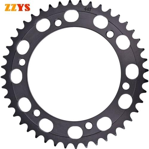 525 44T Rear Sprocket Gear For Honda NT400 NT400J NT400K NTV400 BROS VFR400 NC24 VFR400R NT650 NT650K Hawk GT NT NTV VFR 400 650