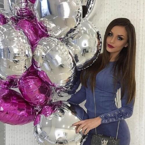 10pc 18inch Round Foil Metal Macaron Balloon Baby Shower Wedding Birthday Party Balloons Festive Party Layout Decoration Balloon