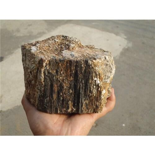 2525g Rare Natural Staggered Black Tourmaline Mica Crystal Healing mineral Specimen PT1042