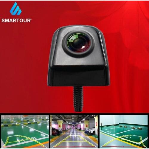 Smartour Intelligent Universal Vehicle Backup Camera Car Rear View Reverse Trajectory Camera with Dynamic Guide Line Metal Shell