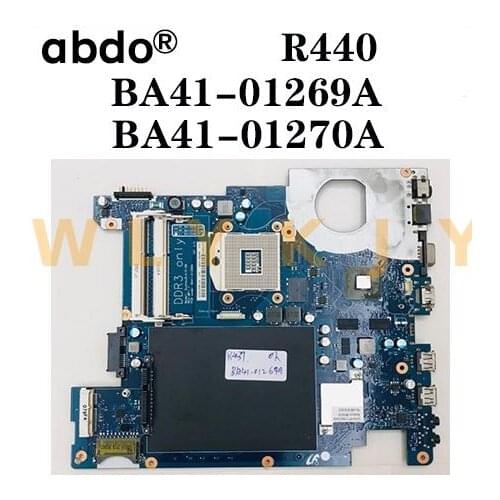 BA41-01269A BA41-01270A motherboard For Samsung R440 NP-R440 laptop motherboard GPU HD4500 tested 100% working BA92-06504A