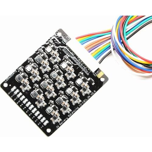 BMS 1.2A balance 13S Li-ion Lifepo4 Lithium Battery Active Equalizer Balancer Energy Transfer Board