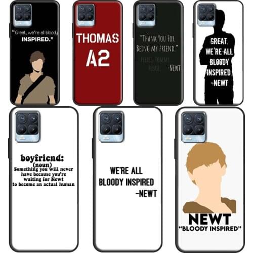 The Maze Runner Qoutes Phone Cover For OPPO Realme Q3 6 7 8 Pro C3 C11 C21 GT Neo OnePlus 9 Pro 8 Pro 8T 9R Case