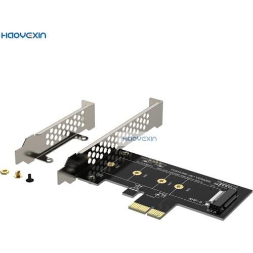 HYX M.2 NVME Adapter M.2 SSD to PCIE 3.0 X1 Expansion Card Converter Riser Card M Key Connector for M2 NGFF NVMe SSD hard drive