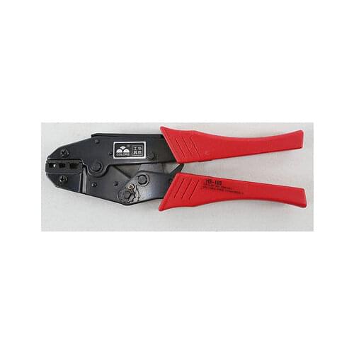 Insulated closed terminals only(crimping) Ratchet Crimping Plier 1,2,6mm HS-103