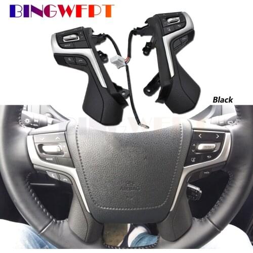 Steering Wheel Control Buttons For 2017 2018 Toyota Land Cruiser Prado buttons Car Accessories Cruise control