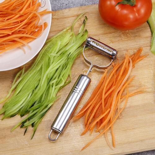 Kitchen utensils Vegetable Peeler Multifunction Julienne Peeler Cooking Utensils Kitchen Accessories Double Planing Cooking Tool