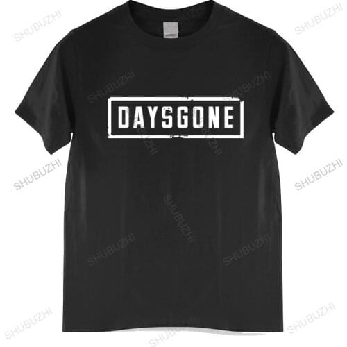 Men Cotton T Shirt Summer Brand Tshirt Days Gone T-Shirt or Vest Kids Days men cotton tshirt brand tee-shirt homme tops