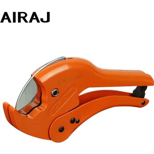 AIRAJ PVC/PPR Pipe Cutter Knife-Cut Scissors Cutting Range 36-64mm Scissors Pipe Cutter Ratchet Hose Cutting Hand Tools