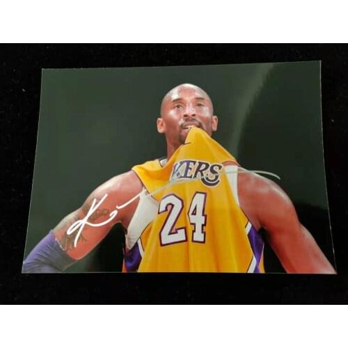 Signed Kobe Autographed Original Photo Autographs 5*7 inches Free shipping 03b