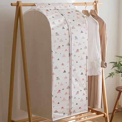 Dustproof Cover Clothes Hanging Garment Bag Clothes With Full Zipper For Home Bedroom Closet Storage Accessories Tools