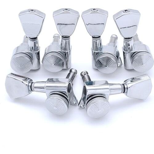 Lock Wilkinson JIN HO Tuners 3x3 Guitar Locking Tuners Machine Heads for LP SG Style guitar JN04 Chrome