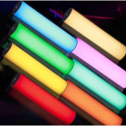 W200 RGB Light Stick Tube Waterproof Handheld LED PavoTube soft Lighting Portable VS nanlite 6C luxceo P200 YN360 Godox TL30