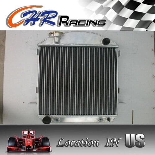 3 ROWS Aluminum Radiator for FORD model-T BUCKET GRILL SHELLS Ford ENGINE 1924 1924 1926 1927 AT