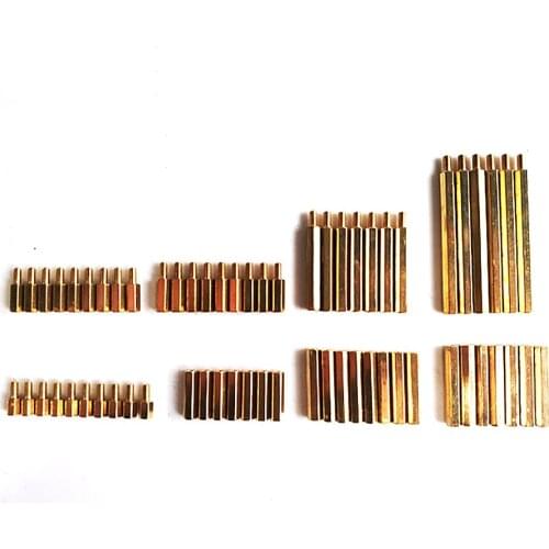 30 pcs/Lot M3 Male 6mm x Female, high copper pillar column foot, for PCBs fastening,Smart car,tank,Robotic Animals Development