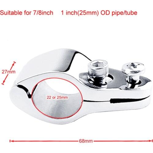 316 Stainless Steel Boat Bimini Top Hinged Jaw Slide Hinge 1" 25mm,Heavy Duty, with Pin & Cam Clamp, Quick Release