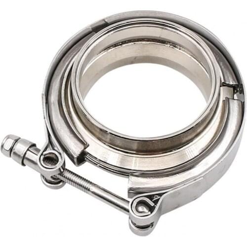 4inch V Band Flange Clamp Strong Tightness Stainless Steel Turbo Exhaust Clamp for Cars хомуты металлические echappement voiture