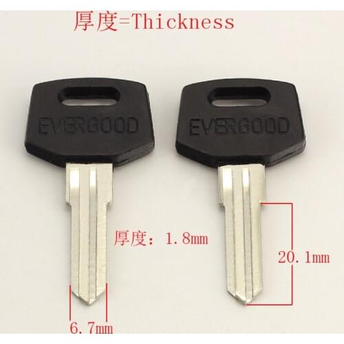 A100 House Home Door Key blanks Locksmith Supplies Blank Keys 20 pieces/lot