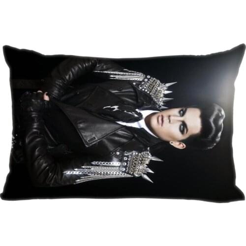 Adam Lambert Double Sided Rectangle Pillow Covers Bedding Comfortable Cushion/Good For Sofa/Home/Car High Quality Pillow Cases