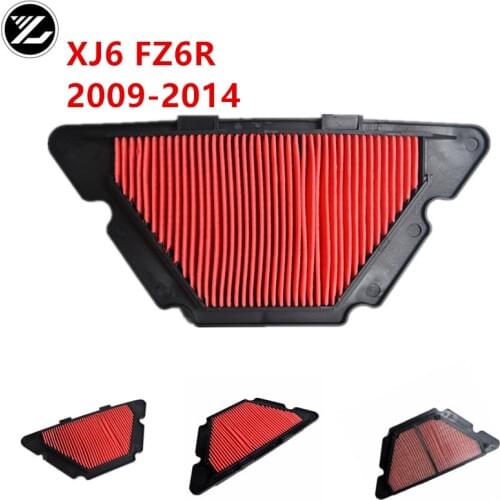 Motorcycle accessories air filter removal Air Filter Cleaner for Yamaha FZ6R 600/XJ6 Diversion FZ6R 09-10-11-12-13-14 2009-2014
