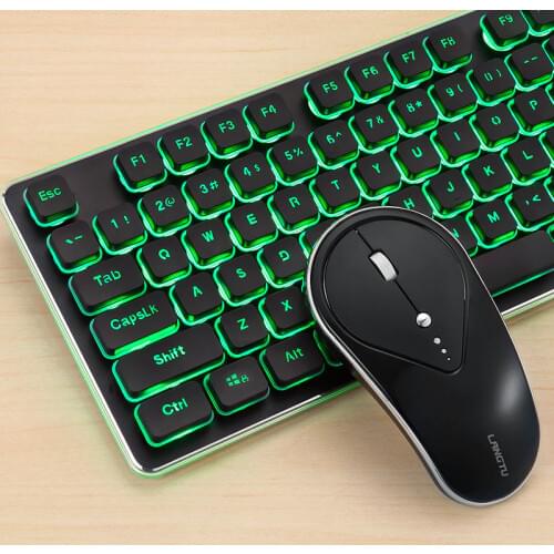 Wireless keyboard and mouse set gaming office home mute real manipulator laptop keyboard and mouse set