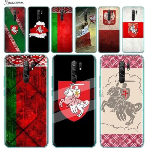 Transparent Cover Belarus flag For Xiaomi Redmi K40 K30i K30T K30S K30 K20 10X GO S2 Y2 Pro Ultra Phone Case