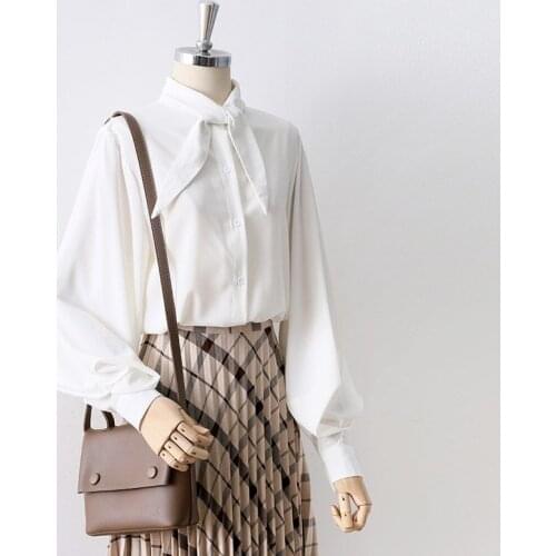 Офисные блузки Deeptown China At AliExpress