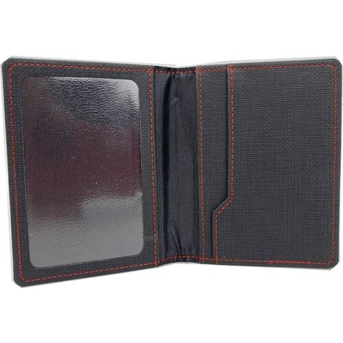 Men Women Theft Proof Signal Blocking Durable Card Holder PU Leather Radio Frequency Identification Driving Licence Shopping
