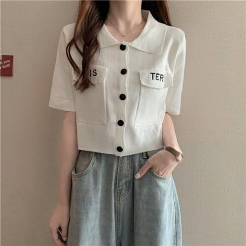 Cheap wholesale 2021 spring summer autumn new fashion casual woman t-shirt lady beautiful nice women Tops female Ay9109