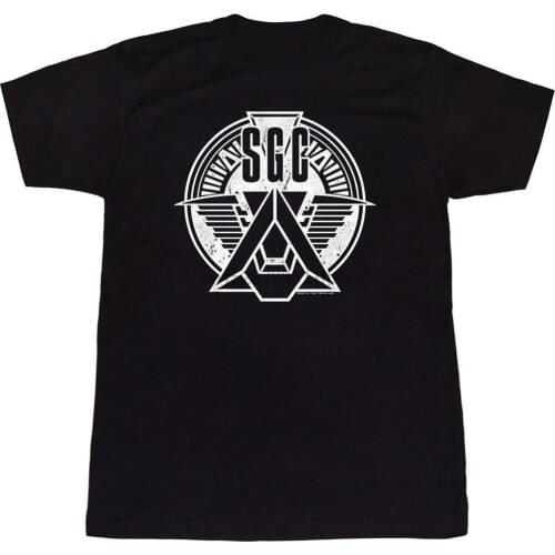 Stargate Sg-1 Sgc Emblem 2 T-Shirt Custom Special Print Tee Shirt