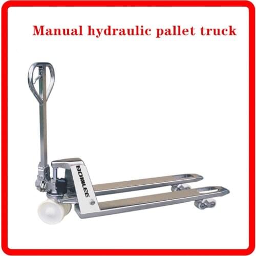 Hot and cold galvanized manual hydraulic pallet truck