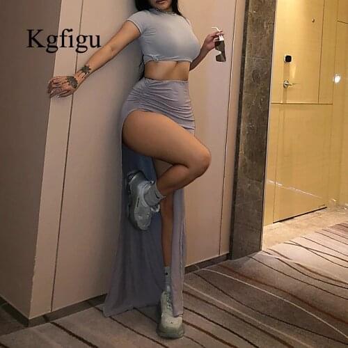 Pleated Skirt Women Winter Vintage Red Skirt Ladies 2019 Long Gray Maxi Elascity Casual Party Skirt