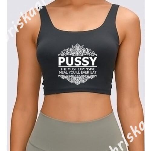 Pussy Tank Top Building Summer Style Cool Trend Designing S-3xl Graphic Tops Tee Vest