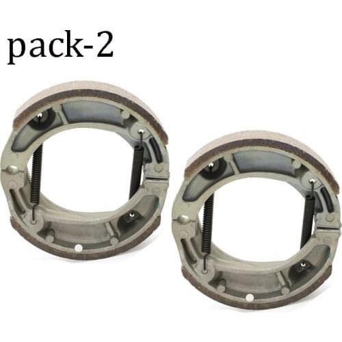 2 Pack Front&Rear Brake Shoe Set Replace Kit For Honda XR 80 100 600r XR80 XR100 XR600R XL75 XR185