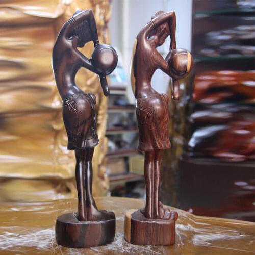 Sandalwood carvings Girls Collection features arts and crafts boutique wood ornaments to share