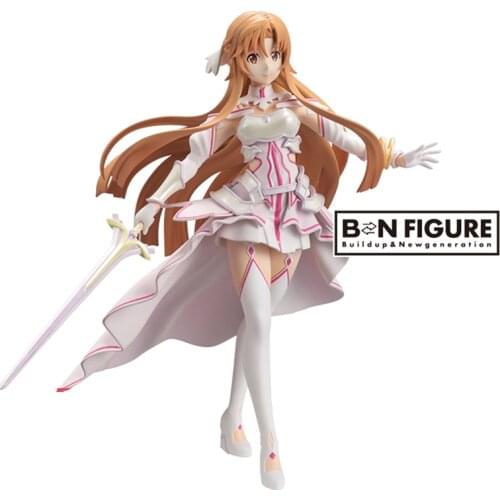 Pre-sale Sword Art Online Asuna Creation God Sticia Figure Japanese Anime Figure model Ornaments Colletible Model Toys