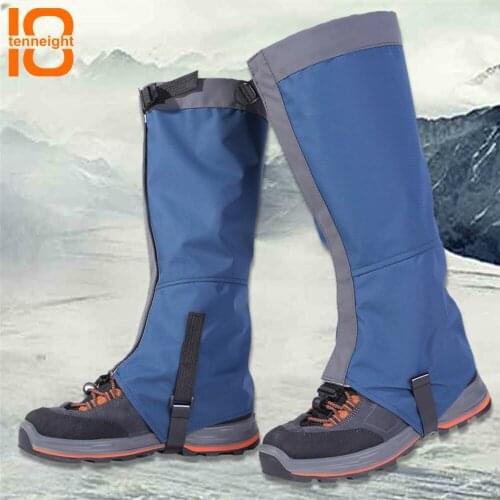 TENNEIGHT Unisex Waterproof snow cover shoes Legging Leg Cover gaiter Camping Hiking Boot Snow Ski Climbing Windproof Leggings