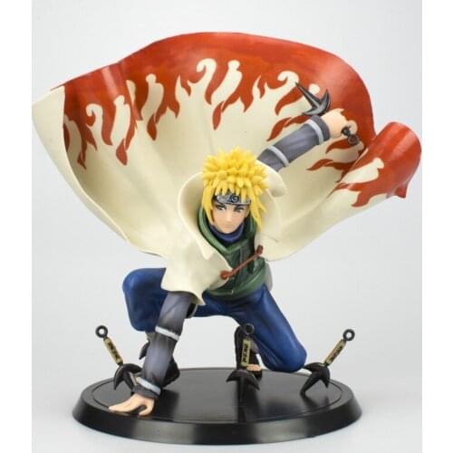 Three Generations of Naruto Anime and Manga Are Flying Down The Namikaze Minato Model Toy and Three Creative Pieces